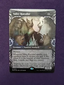 Valley Rotcaller (Showcase) - Foil NM MTG Bloomburrow - Image 1