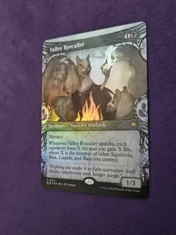 Valley Rotcaller (Showcase) - Foil NM MTG Bloomburrow - Image 2