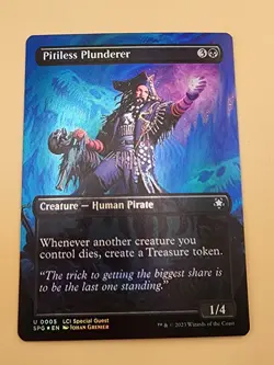Pitiless Plunderer (Borderless) Special Guests Foil Lightly Played LP - Image 2