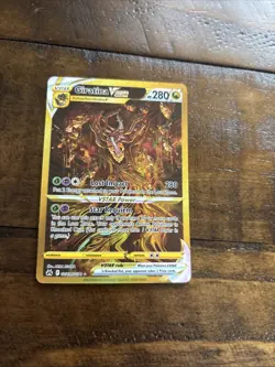 Pokemon TCG Giratina VStar GG69/GG70 Crown Zenith Galarian Gallery Gold NM - Image 1
