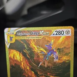 Pokemon TCG Origin Forme Dialga VSTAR GG68/GG70 Crown Zenith Secret Rare Holo - Image 4