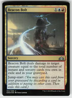 Beacon Bolt Foil U Guilds of Ravnica 154 MTG - Image 1