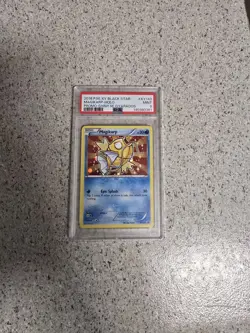 PSA 9 2016 POKEMON XY BLACK STAR PROMO SHINY MEGA GYARADOS #XY143 MAGIKARP HOLO - Image 1