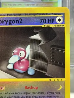 2003 Pokemon Aquapolis Porygon2 Reverse Holo #28/147 - Image 3
