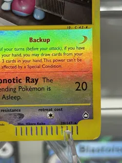 2003 Pokemon Aquapolis Porygon2 Reverse Holo #28/147 - Image 4