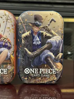 Ace | Luffy | Sabo One Piece Card Game Vol. 2 Mini-Tins FULL SET Set of 3 Sealed - Image 4