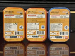 Ace | Luffy | Sabo One Piece Card Game Vol. 2 Mini-Tins FULL SET Set of 3 Sealed - Image 5