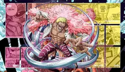 One Piece CCG Doflamingo Doffy Gaming Game Playmat Mat Game Desk Playmat Mat - Image 1