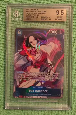 BOA HANCOCK ALT ART OP07-051 - One Piece 500 Years into the Future - BGS 9.5 - Image 1