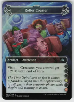 Roller Coaster (4-6) Foil U Unfinity 225 MTG - Image 1