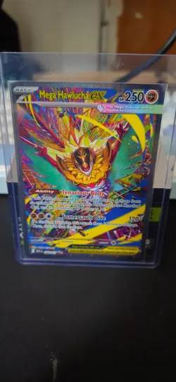 Mega Hawlucha EX 283/217 Ascended Heroes Pokemon English SIR - Packed Fresh Mint - Image 1