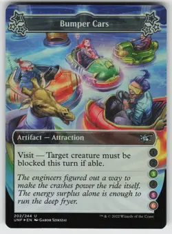 Bumper Cars (3-5-6) Foil U Unfinity 202 MTG - Image 1