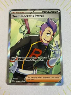 Pokemon Team Rockets Petrel 226/182 Destined Rivals Pokemon TCG NM Card - Image 2