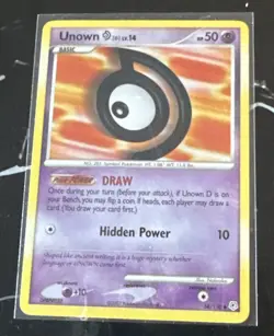 Pokemon TCG Unknown Diamond and Pearl 2008 Set of 3 Cards *SLEEVED* - Image 3