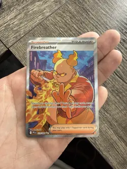 Firebreather 119/094 | Phantasmal Flames | Full Art Trainer | M/NM | Pokemon - Image 1