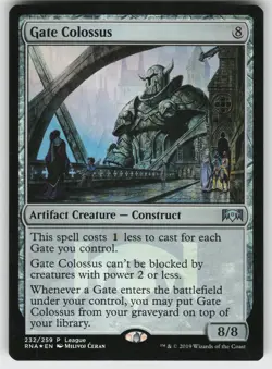 Gate Colossus Foil U Ravnica Allegiance 232 MTG - Image 1