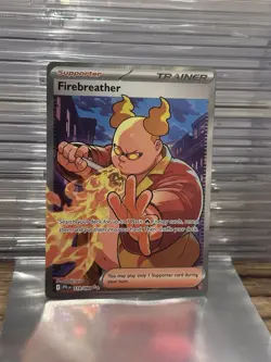 Firebreather 119/094 Pokemon TCG Phantasmal Flames Ultra Rare - Pack Fresh - Image 3