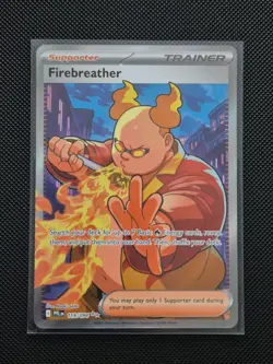 Pokemon TCG Card - Firebreather 119/094 Full Art Phantasmal Flames - Image 1