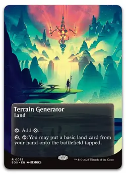 Terrain Generator (0088) (Borderless) #88 (NM) Edge of Eternities EOS Magic MTG - Image 1