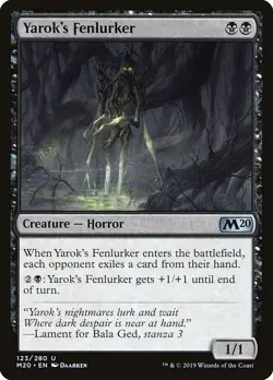 [MTG] Yarok's Fenlurker (123) (M20) LP-HP - Image 1