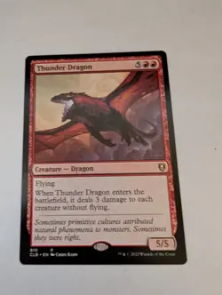 Thunder Dragon Commander Legends: Battle for Baldur's Gate Regular MTG NM - Image 1