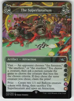 The Superlatorium (4-5-6) Foil U Unfinity 230 MTG - Image 1