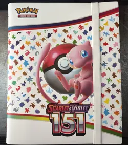 Pokemon TCG 151 Binder And Part Complete Set - Image 1