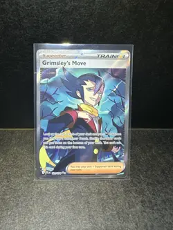 Pokemon Grimsley's Move 120/094 Me02: Phantasmal Flames Holo - Image 1