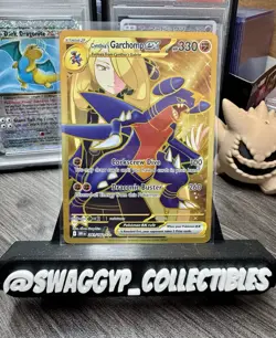 ◓Cynthia's Garchomp ex 241/182 Destined Rivals - Pokemon TCG Gold Hyper Rare*NM◓ - Image 1