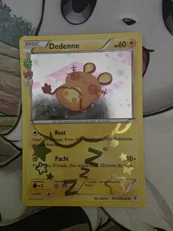 Pokemon TCG Dedenne Generations RC10/RC32 Holo LP - Image 1