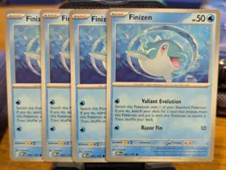 Pokemon TCG Obsidian Flames Finizen 060/197 x4 Playset - Image 1