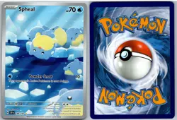 Spheal 199/191 Illustration Rare Surging Sparks Pokemon NM - Image 3