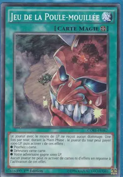 Yu-Gi-Oh! Jeu de la Poule Mouillee CORE-FR067 1ere Edition EXCELLENT ETAT !! - Image 1