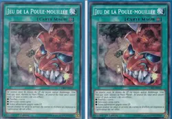 Yu-Gi-Oh! 2x Jeu de la Poule-Mouillee CORE-FR067 1ere Edition EXCELLENT ETAT !! - Image 1