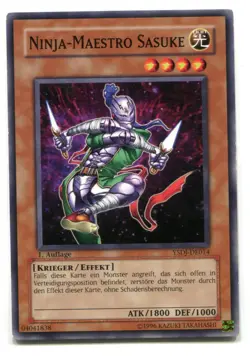 Yu-Gi-Oh! Ninja MAestro Sasuke Common YSDJ-DE014 - Image 1