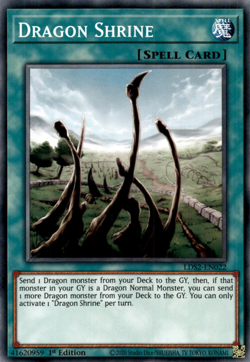 Dragon Shrine LDS2-EN022 1st ED Yu-Gi-Oh! - Image 1