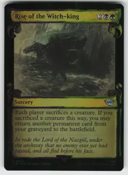 Rise of the Witch-king (Showcase Scrolls) Foil U Universes Beyond: LotR MTG - Image 1