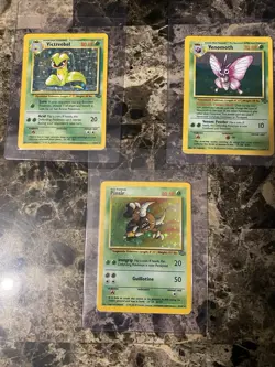 Jungle Holo Lot Pokemon TCG 9/64 Pinsir 14/64 Victreebel 13/64 Venomoth NM-LP - Image 1