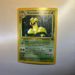Pokemon TCG Victreebel 14/64 Holo Rare Unlimited WOTC Jungle - LP - Image 2