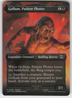Gollum, Patient Plotter (Borderless) (LTR Bundl) Foil P MTG - Image 1