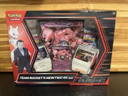 Pokemon Team Rocket's Mewtwo ex Box 3 Cards Mewtwo Giovanni English - Image 1