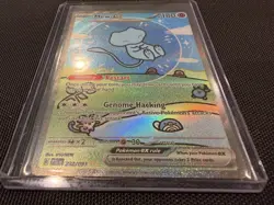 Pokemon Mew EX TCG Paldean Fates Bubble Mew Card 232/091 NM Condition - Image 5