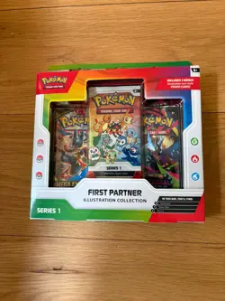 Pokemon Trading Card Game First Partner Illustration Collection Series 1 New - Image 1