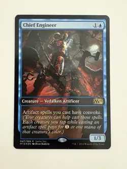 Chief Engineer Foil Extended Game Day Promo MTG Magic Gathering Card NM Mint M15 - Image 1