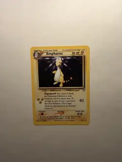 Pokemon TCG Ampharos Holo Rare Card 1/111 Neo Genesis Unlimited Stage 2 80 HP - Image 3