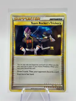 Team Rocket's Trickery - 78/90 - Non-Holo - HGSS Undaunted - LP Pokemon Card - Image 1