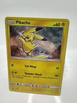 Pokemon Tcg 2017 Sun & Moon Black Star Promo SM98 Pikachu Cosmos Holo NM - Image 2