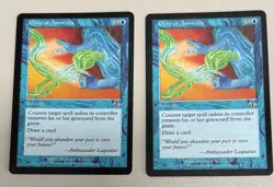 2x Grip of Amnesia - MTG -Judgment - Englisch ©2002 M/NM - Image 1