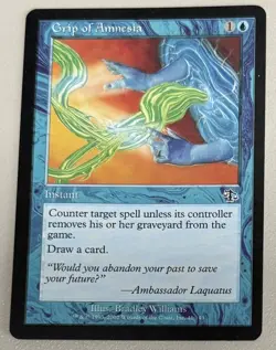 2x Grip of Amnesia - MTG -Judgment - Englisch ©2002 M/NM - Image 2