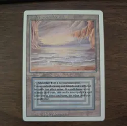 MTG Underground Sea Revised Edition Light Play - Image 1
